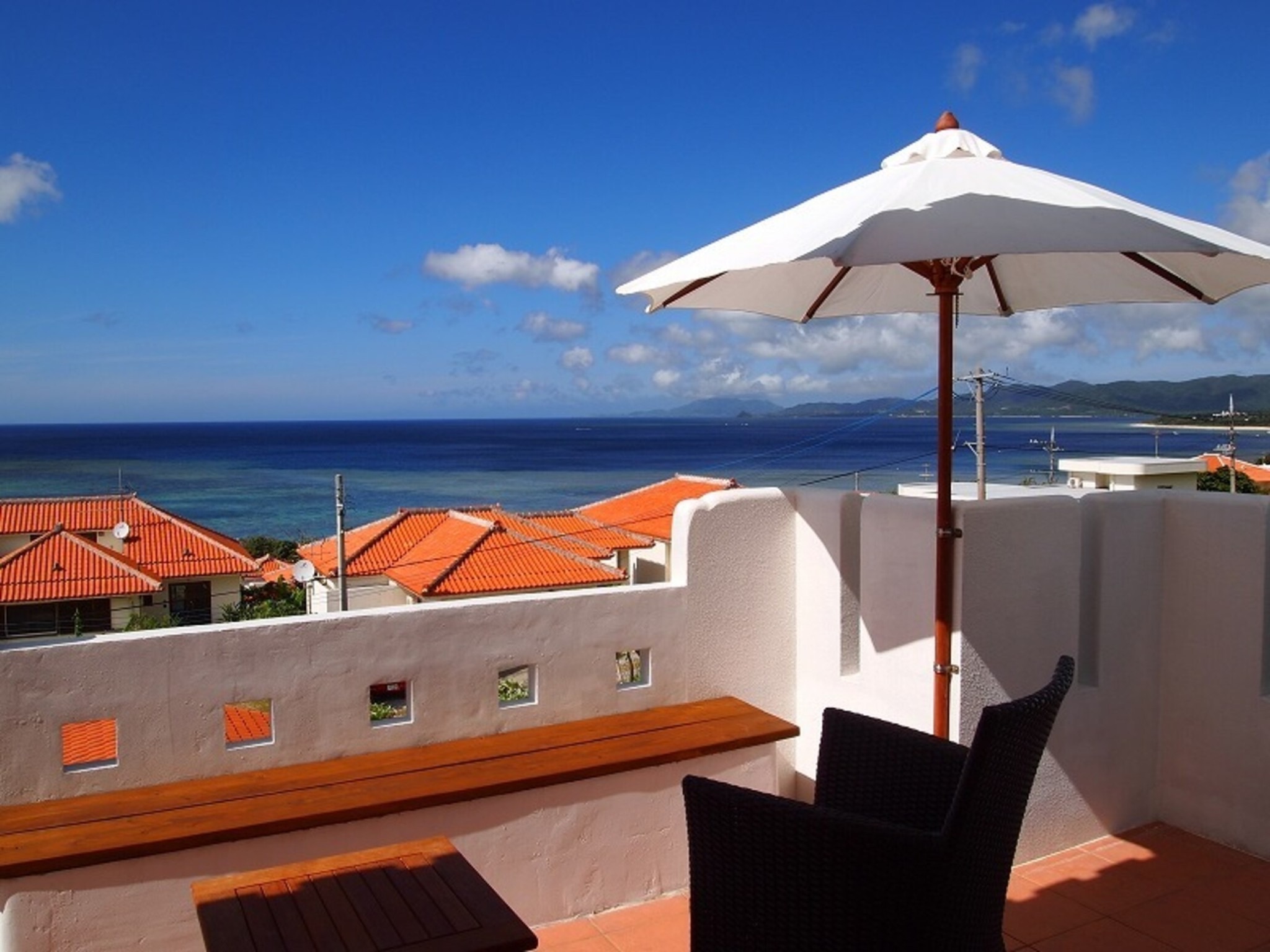 テラスからの眺め