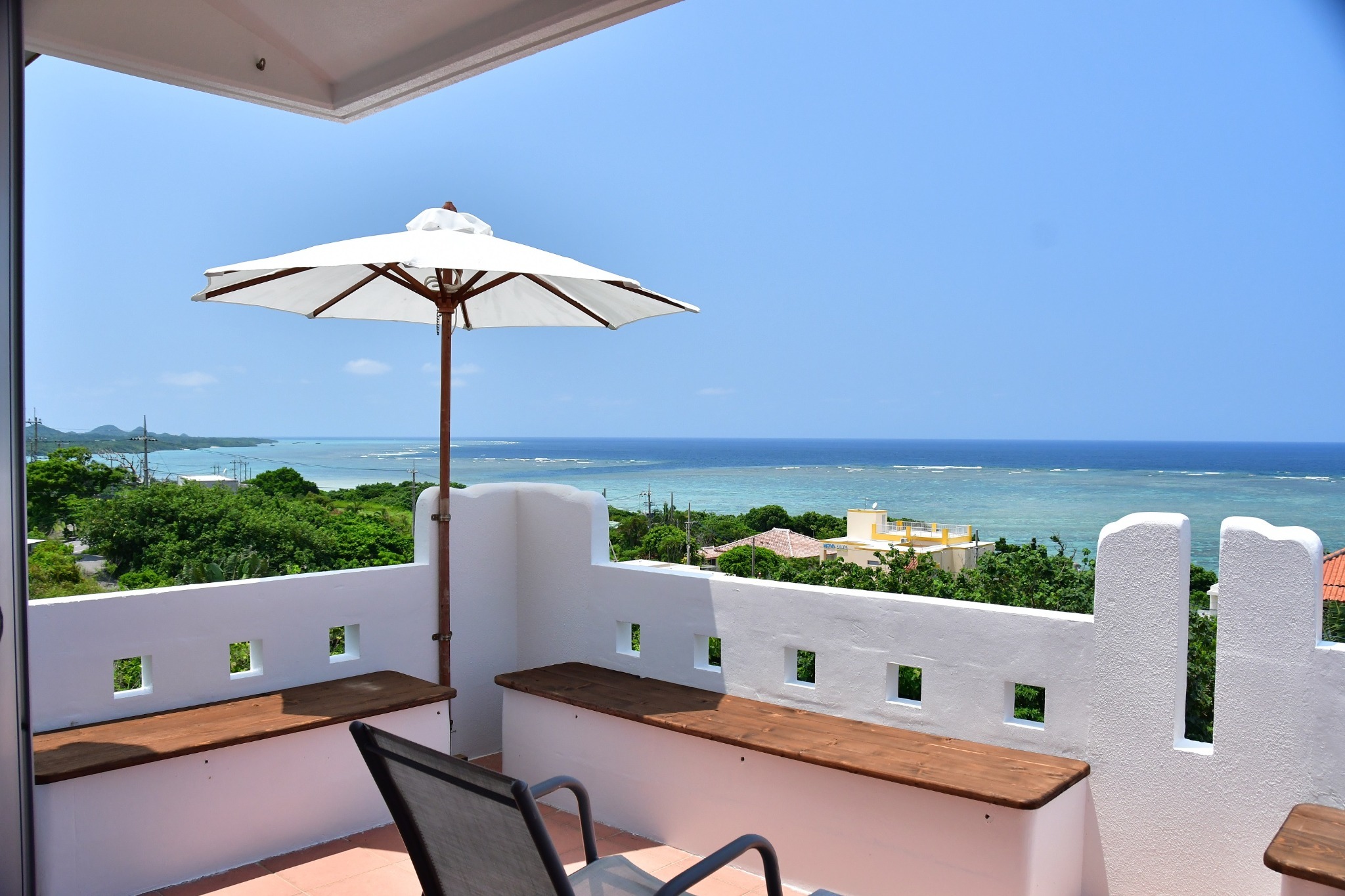 テラスからの眺め