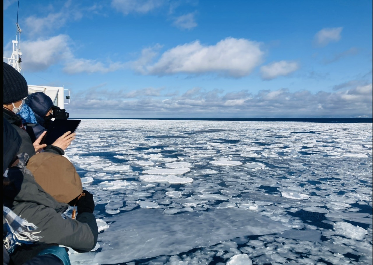 流氷観光船乗り場まで車で10分です。
