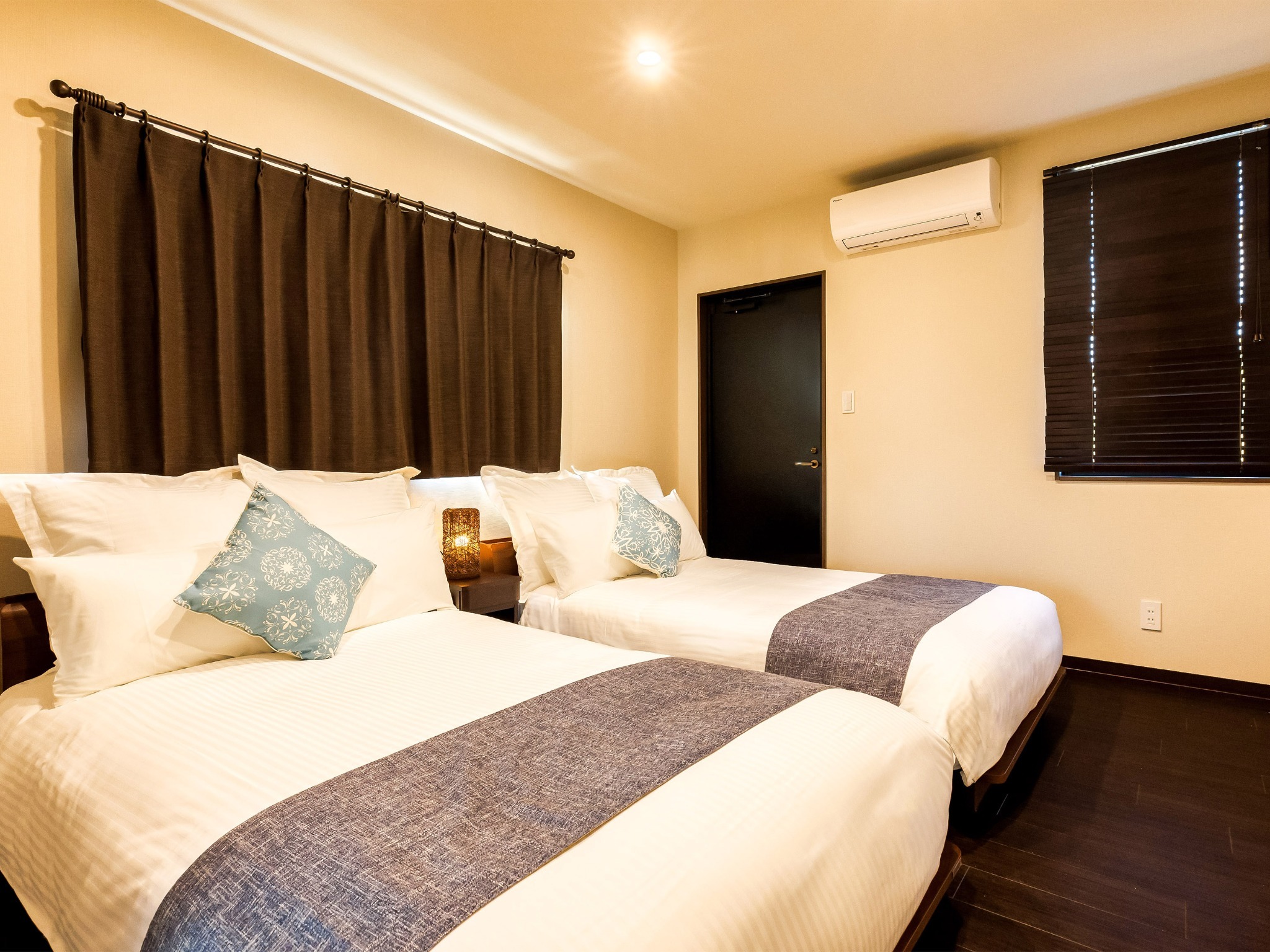 ・Villa1のベッドルーム:ゆったりとお休みください