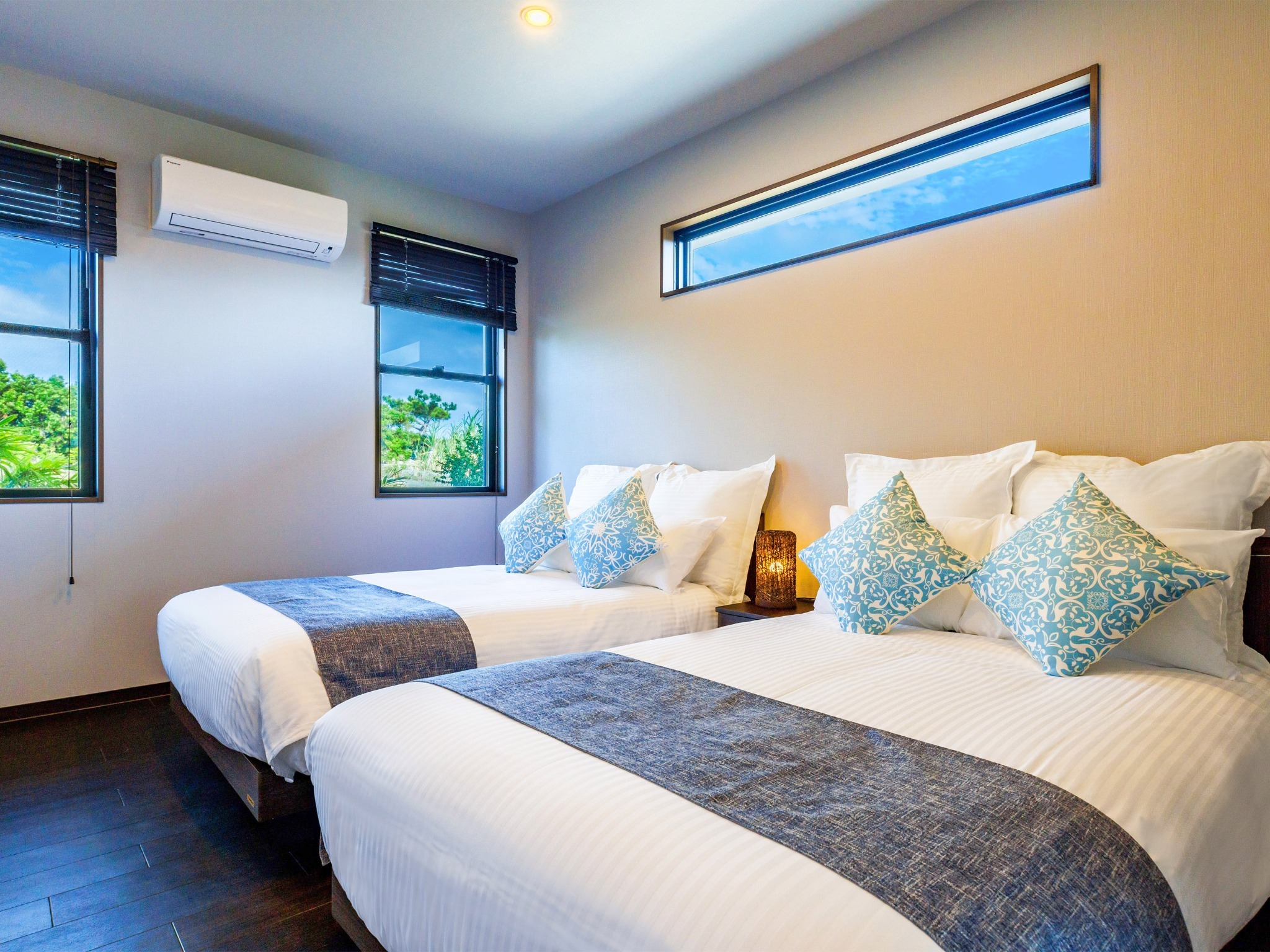 ・Villa2のベッドルーム:ゆったりとお休みください