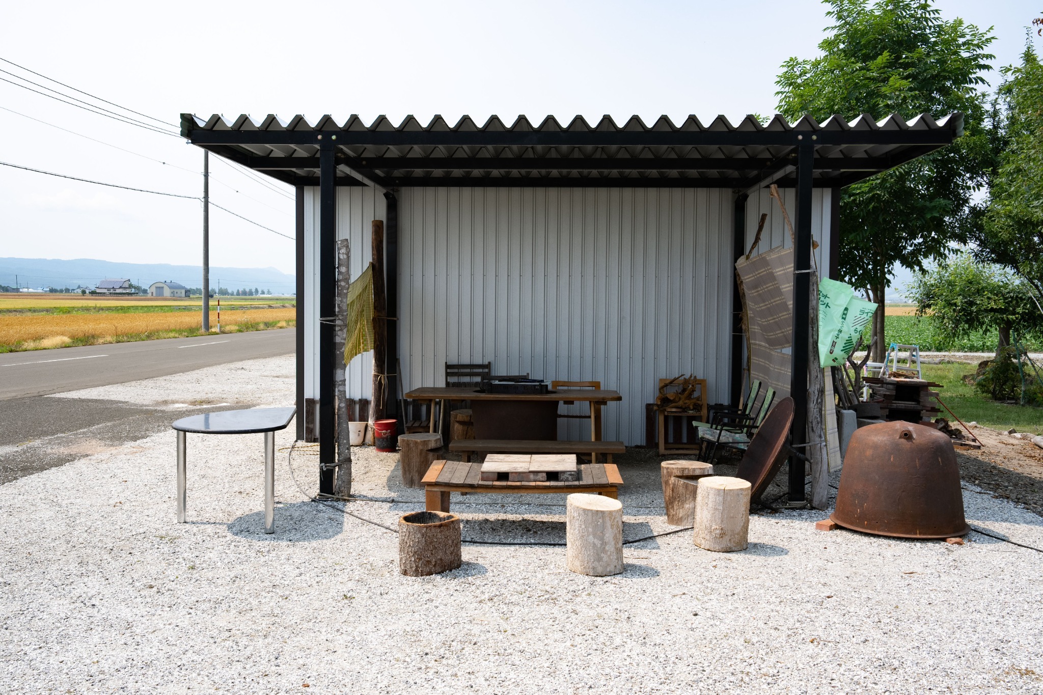 バーベキュー場です!