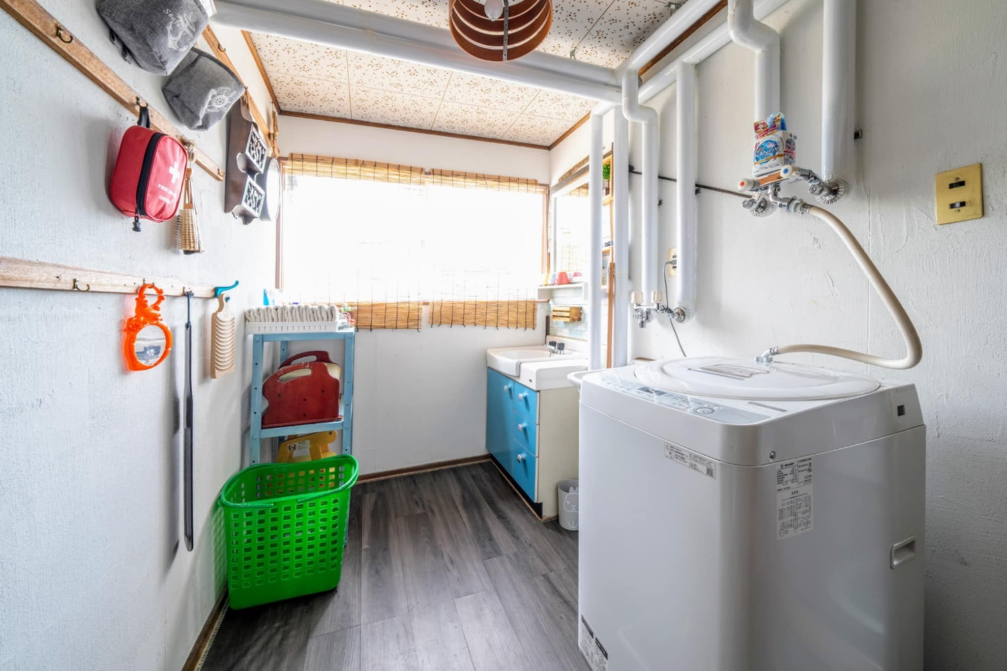 洗濯もできますよ~!