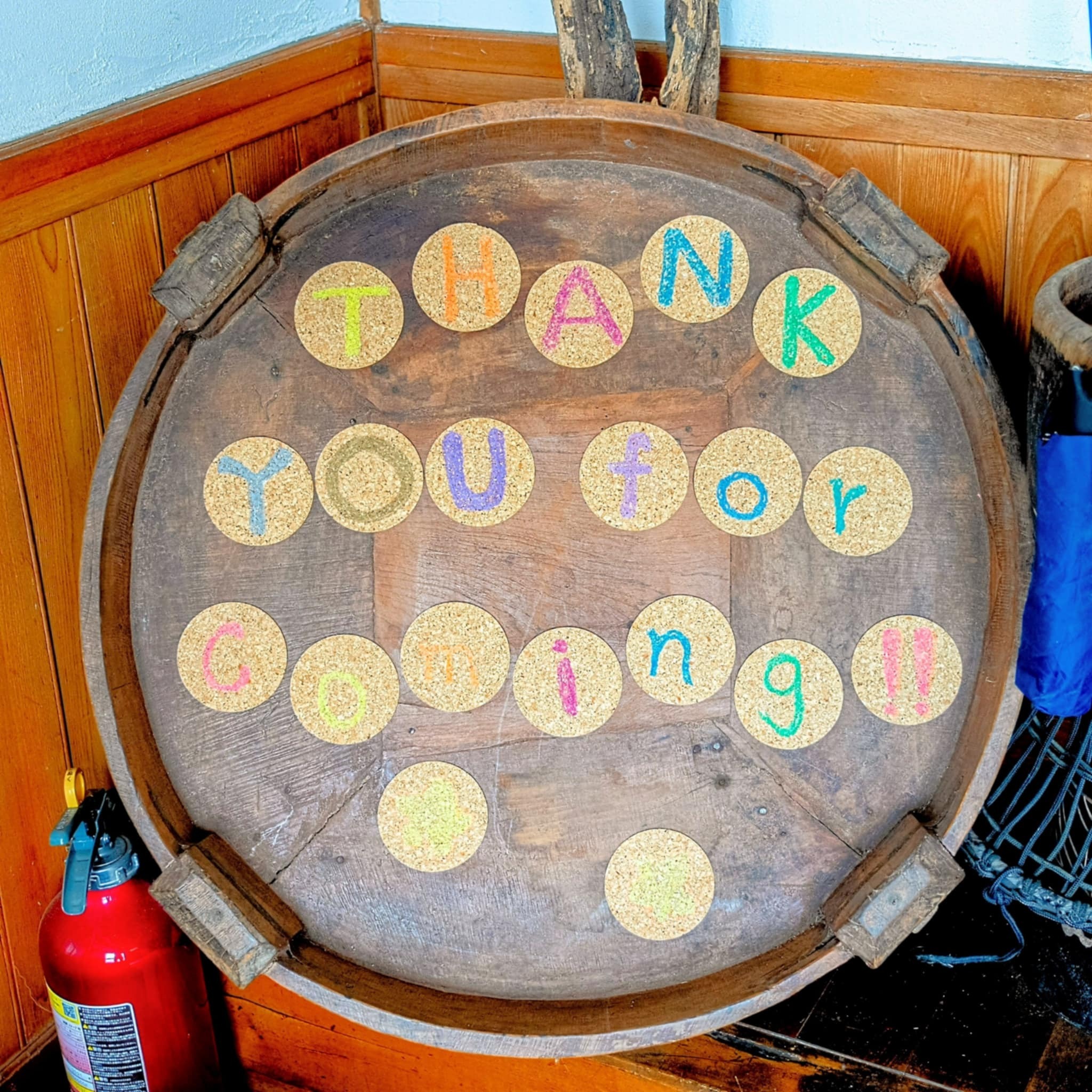 THANK YOU FOR COMING