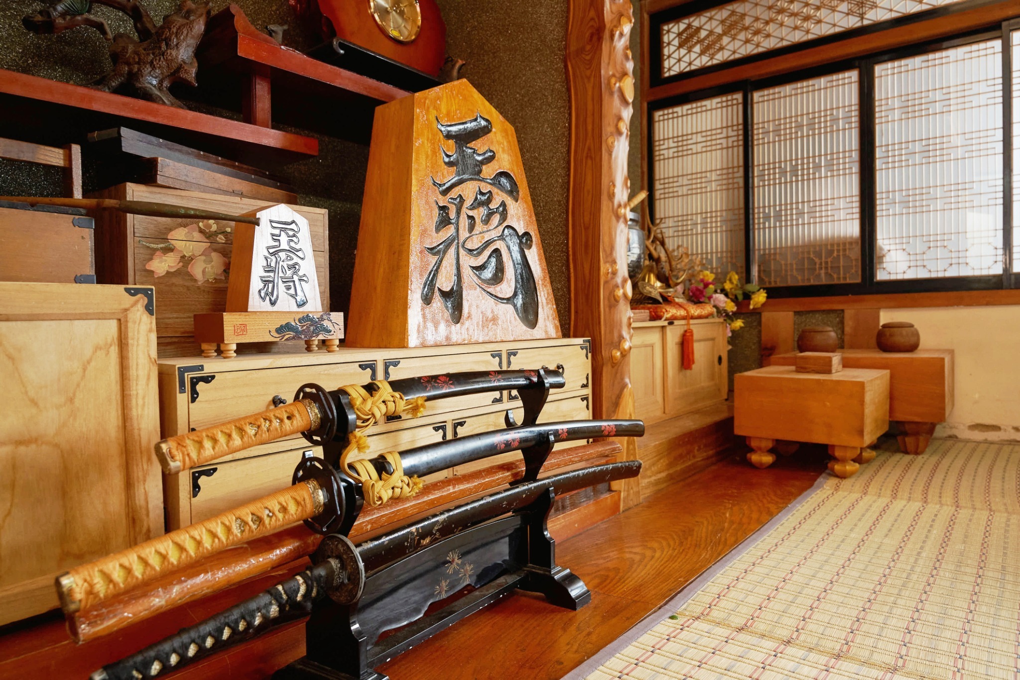 侍になりきって♪