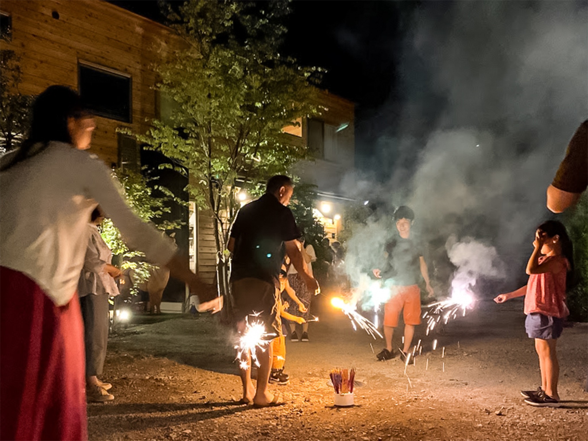 ・21:30まで花火を楽しんで頂けます