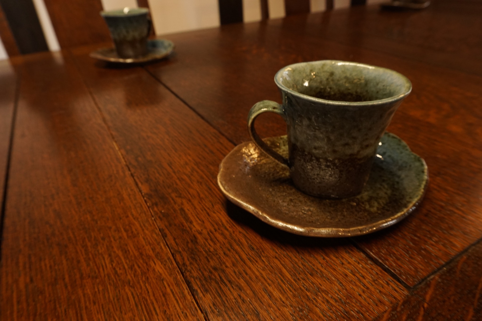 備前焼の珈琲カップ