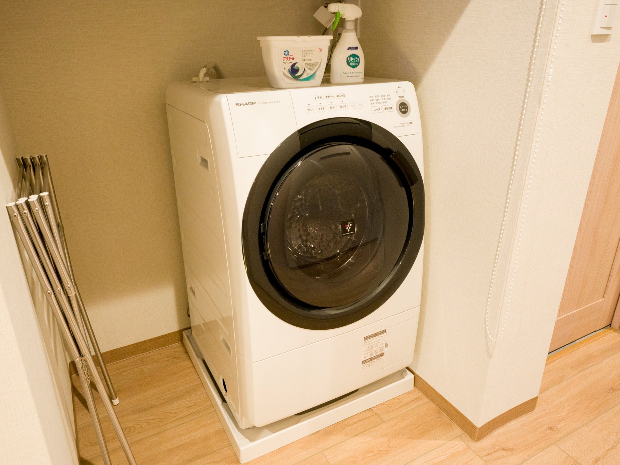 【8名定員 客室一例】洗濯機