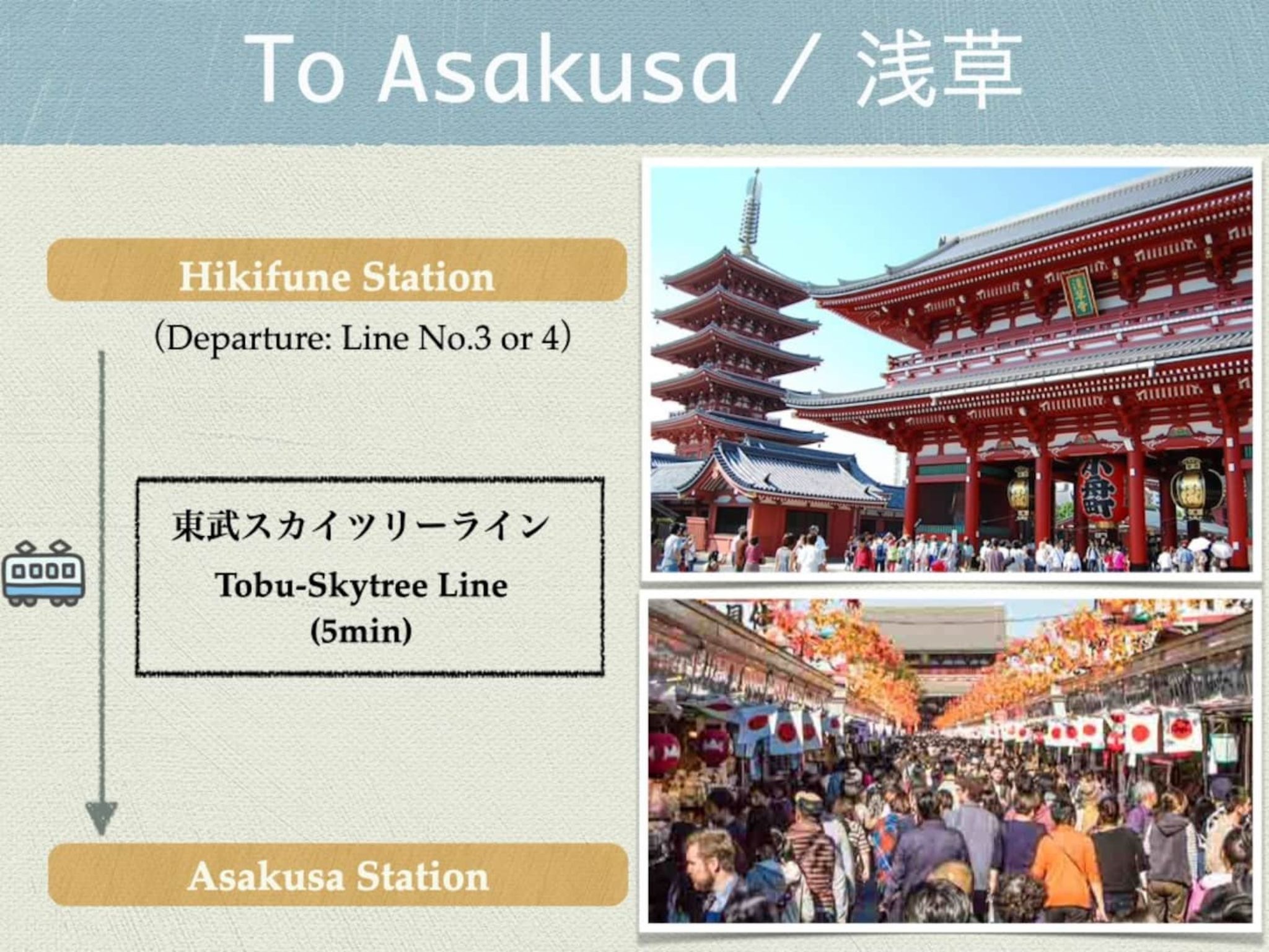 浅草1駅、近所です