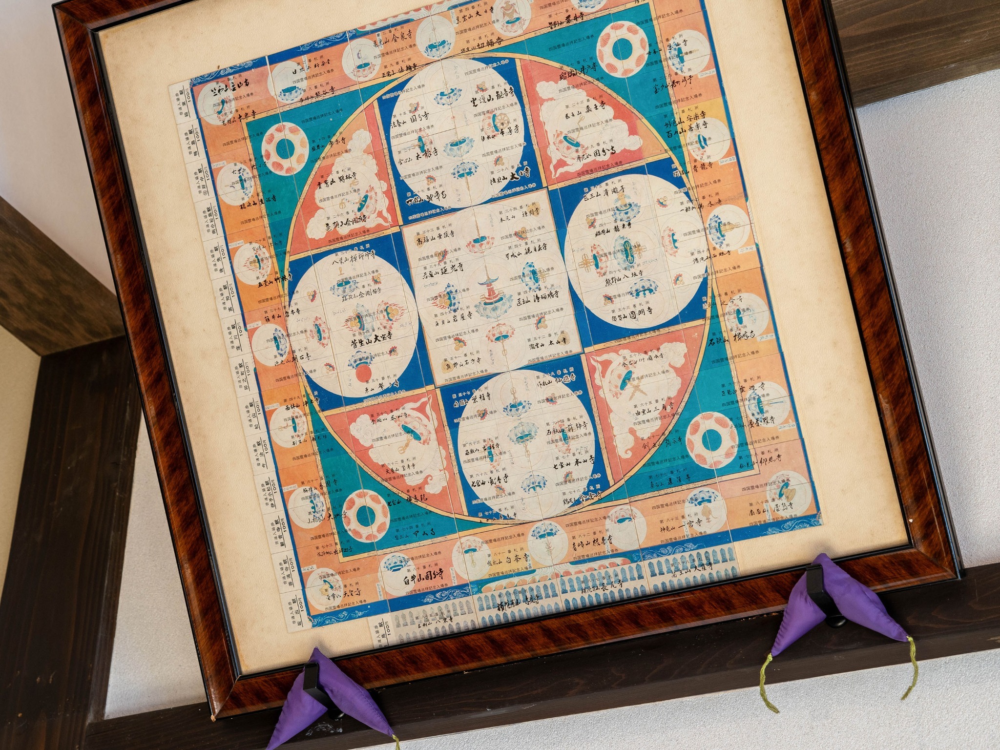 ・【館内イメージ】お遍路にまつわる様々な歴史的資料を展示しております