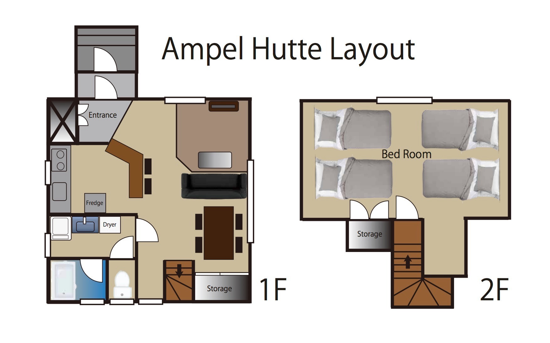 Ａｍｐｅｌ　Ｈｕｔｔｅ　Ｈａｋｕｂａ　アンペルヒュッテ【Ｖａｃａｔｉｏｎ　ＳＴＡＹ提供】 写真4