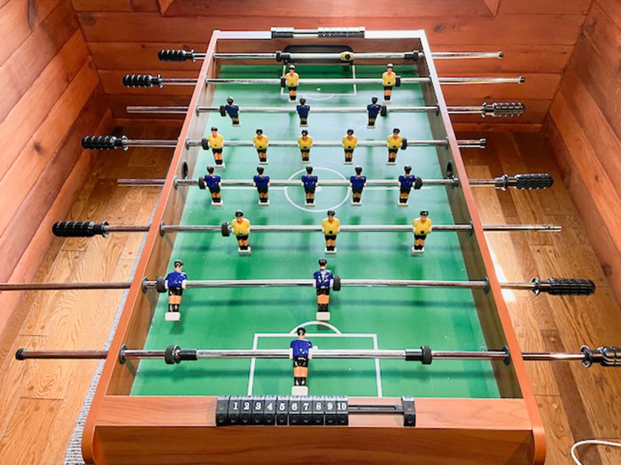 ・【ゲーム】テーブルサッカーでお部屋時間もお楽しみいただけます