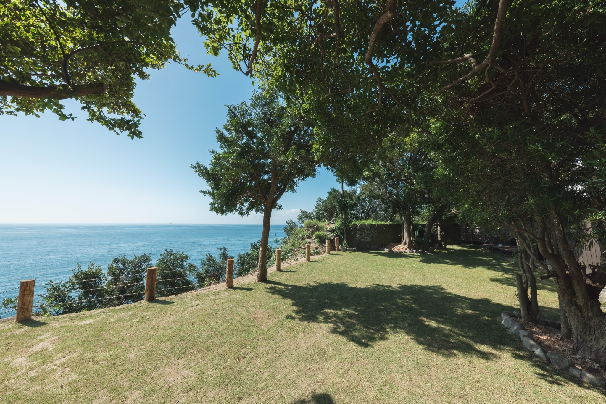 オーシャンビュー芝生