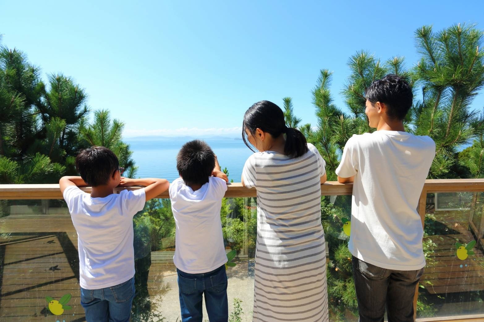 小豆島、美しい海辺で眺めのいいプライベートコテージ