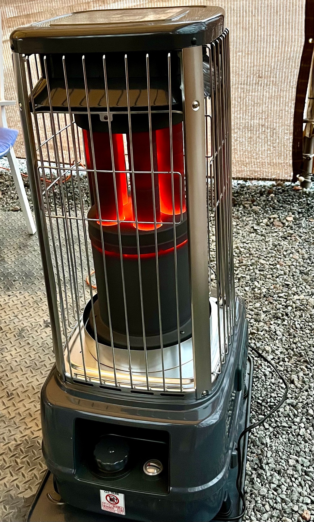 冬でも快適なBBQ