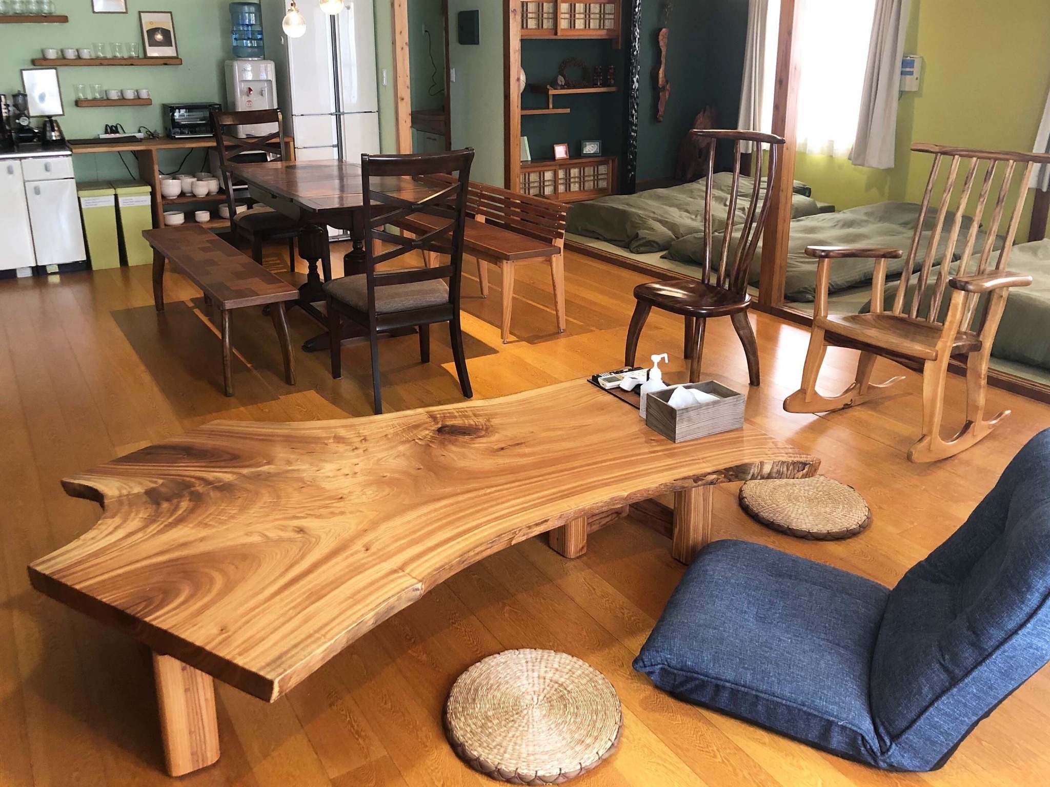 市街地・ビーチまで徒歩圏内♪1棟貸し1階貸切&nbsp;施設全景