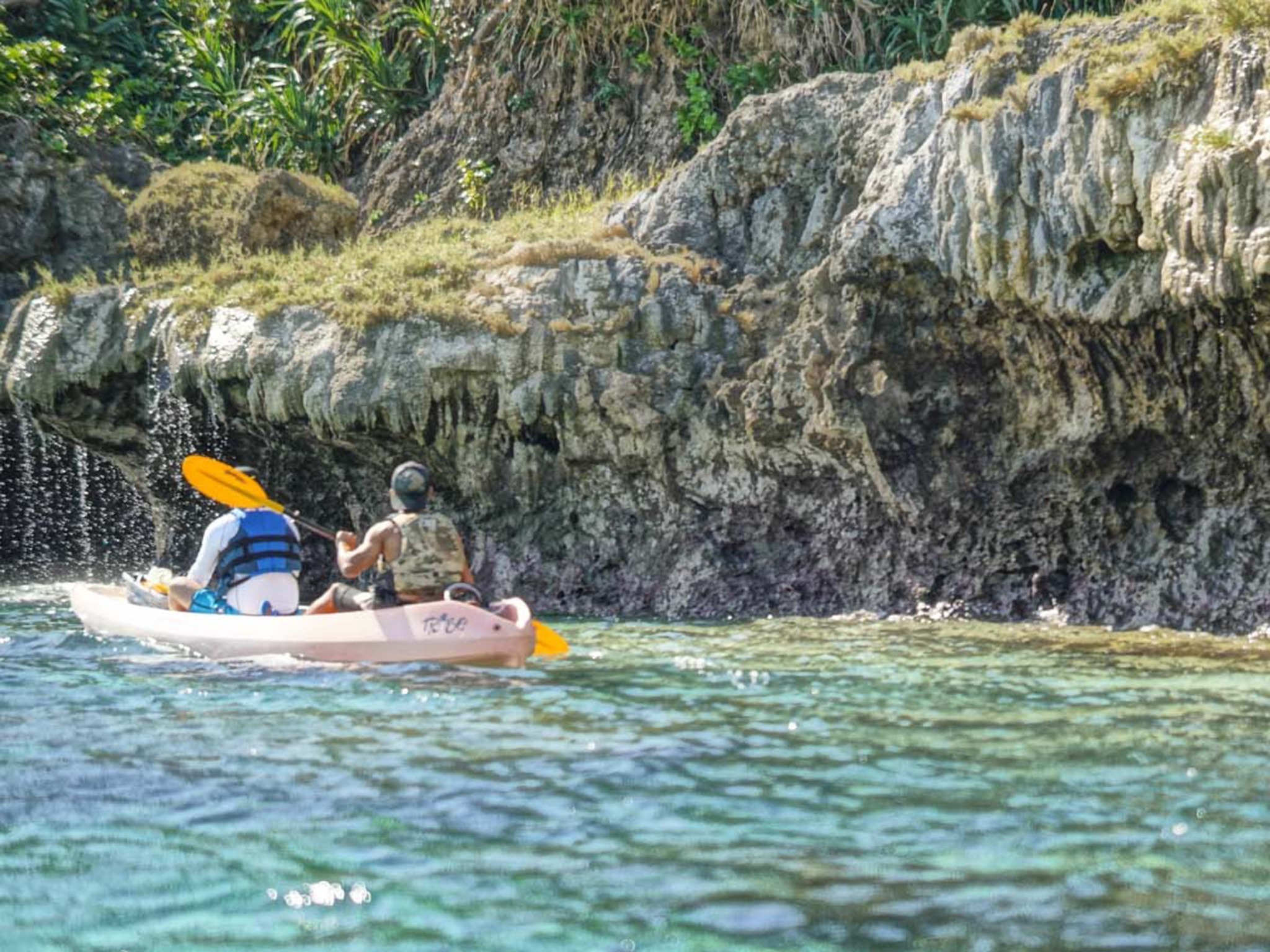 ・カヤックに乗り海抜1mの世界を堪能していただけます