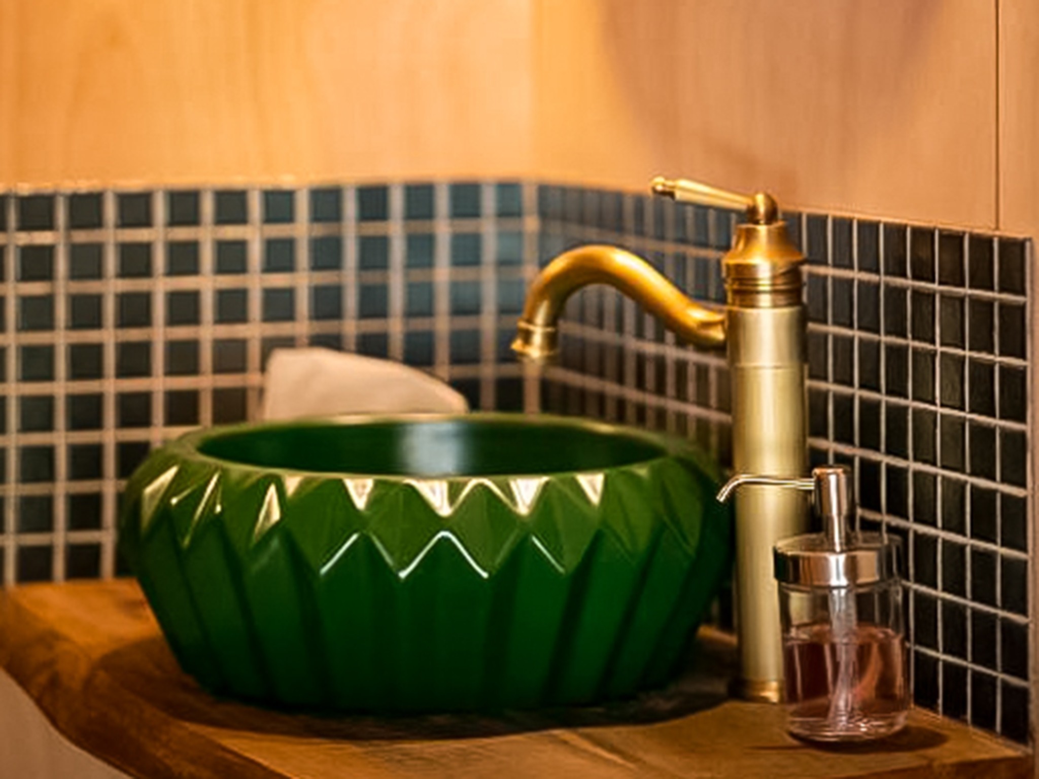 ・【洗面台】可愛いデザインの洗面台