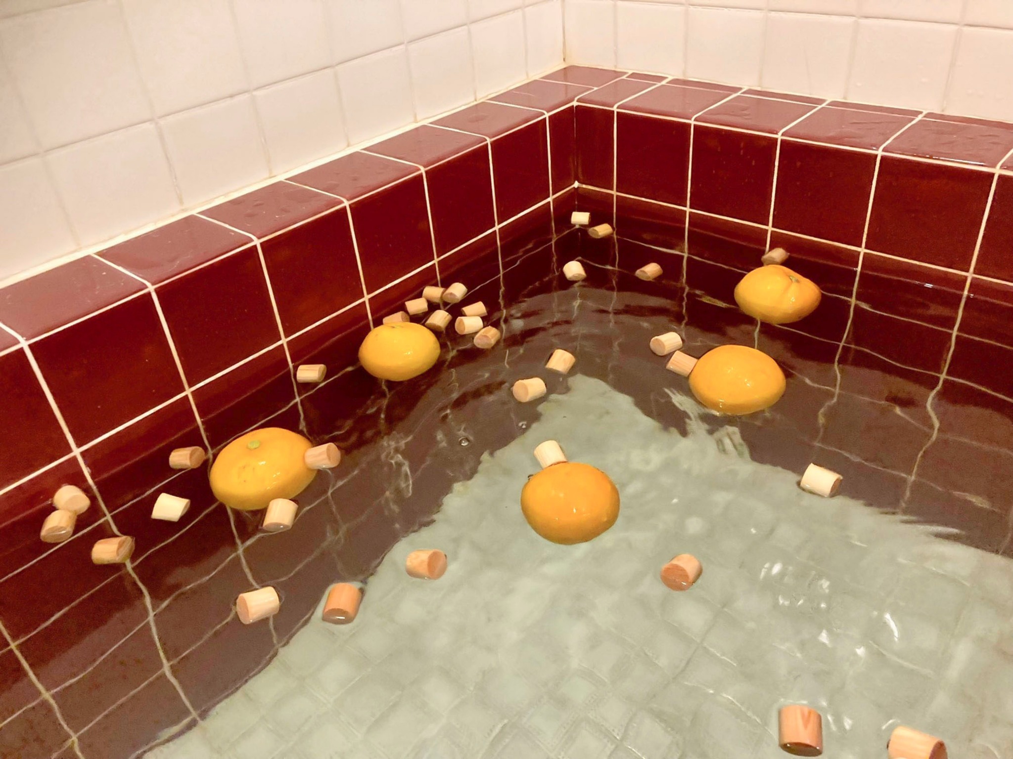 ・【風呂】柑橘&檜玉入り風呂であったかリラックスしてください