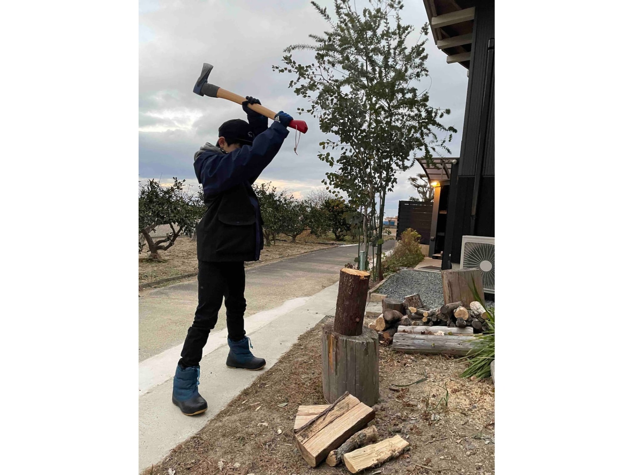 薪割体験してみませんか?