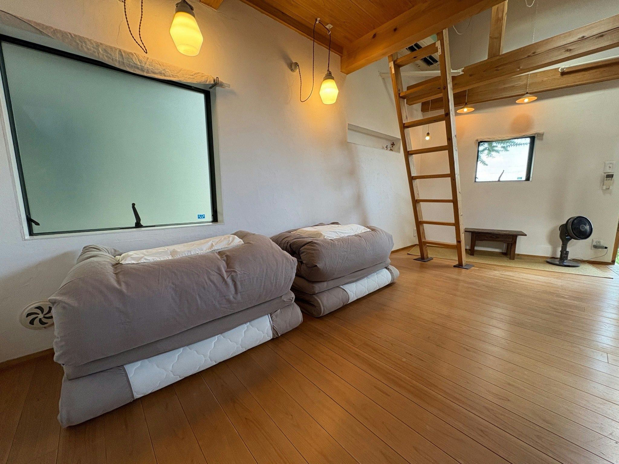 一棟貸し癒しの農泊「ハナレ ロクツキ 」音響ウッドスピーカー、伊勢神宮・多気VISON 車で25分