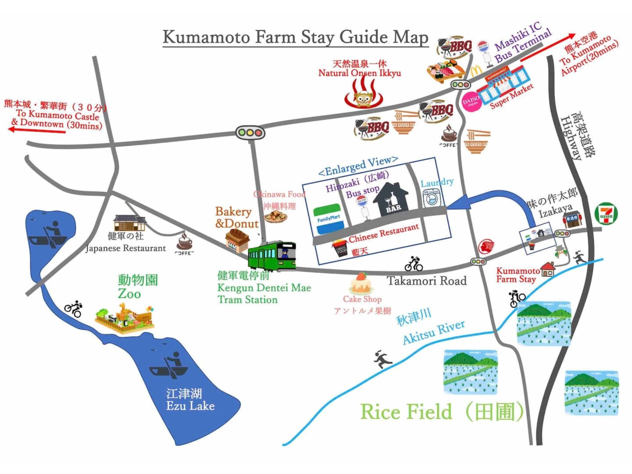 Kumamoto Farm Stay Guest Room 1F