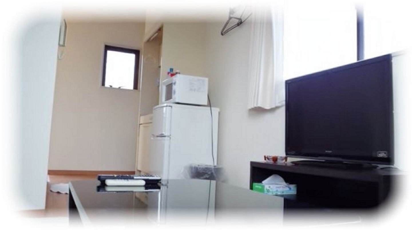 白を基調にした清潔感のあるお部屋です。