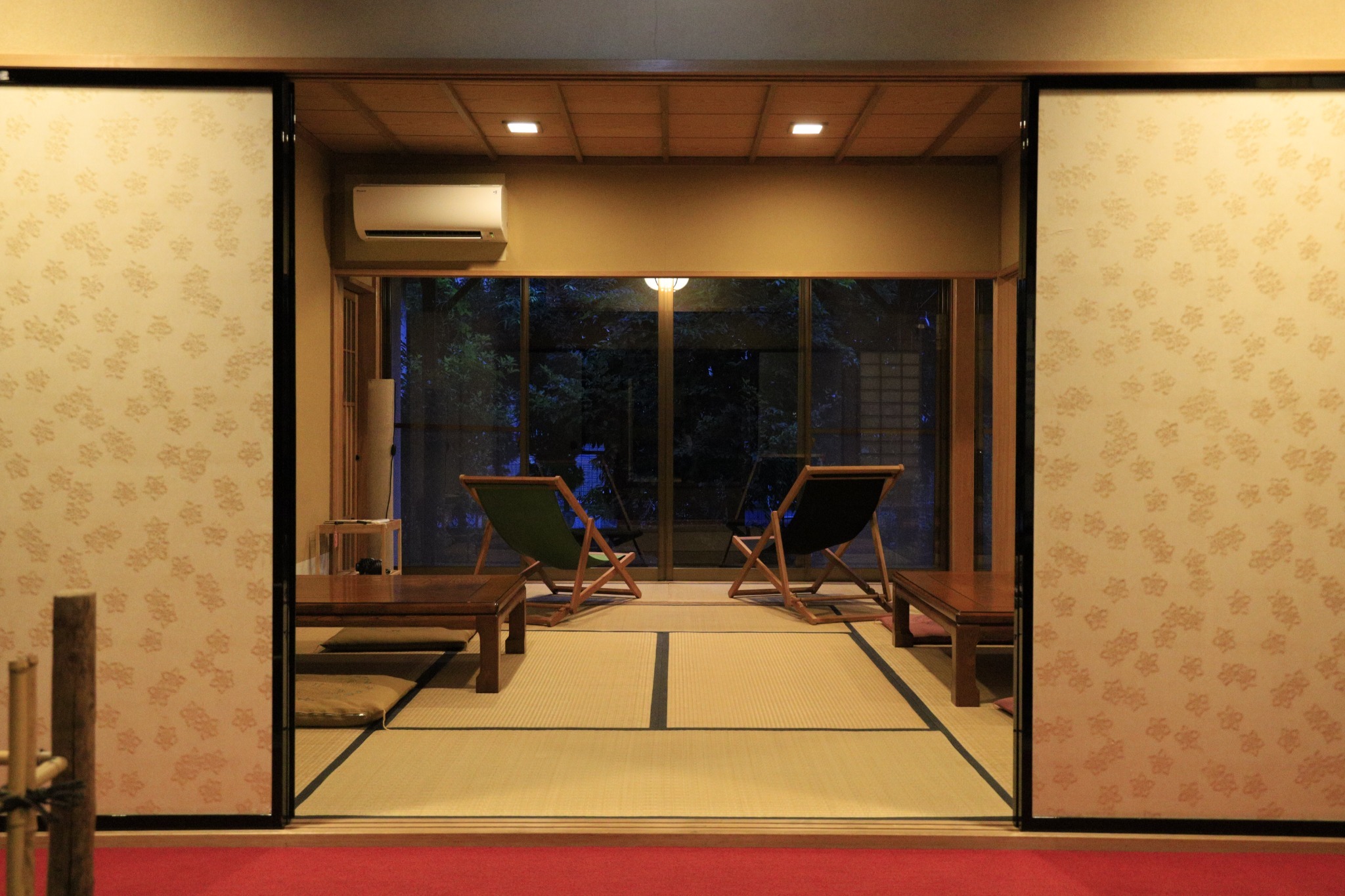 「竹の間」1~3名様 ガーデンビュー健康朝食付き和室 ゲストハウス【璃洛(りらく)】