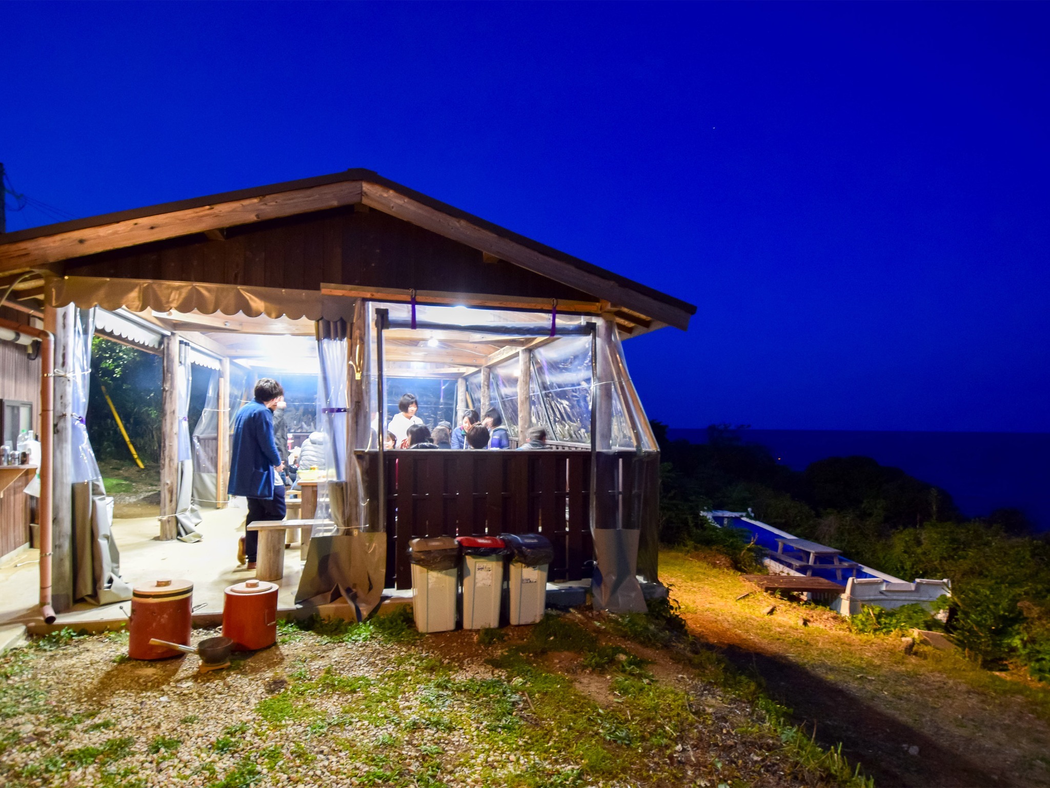 ・【BBQ】屋外なので換気もできて安心