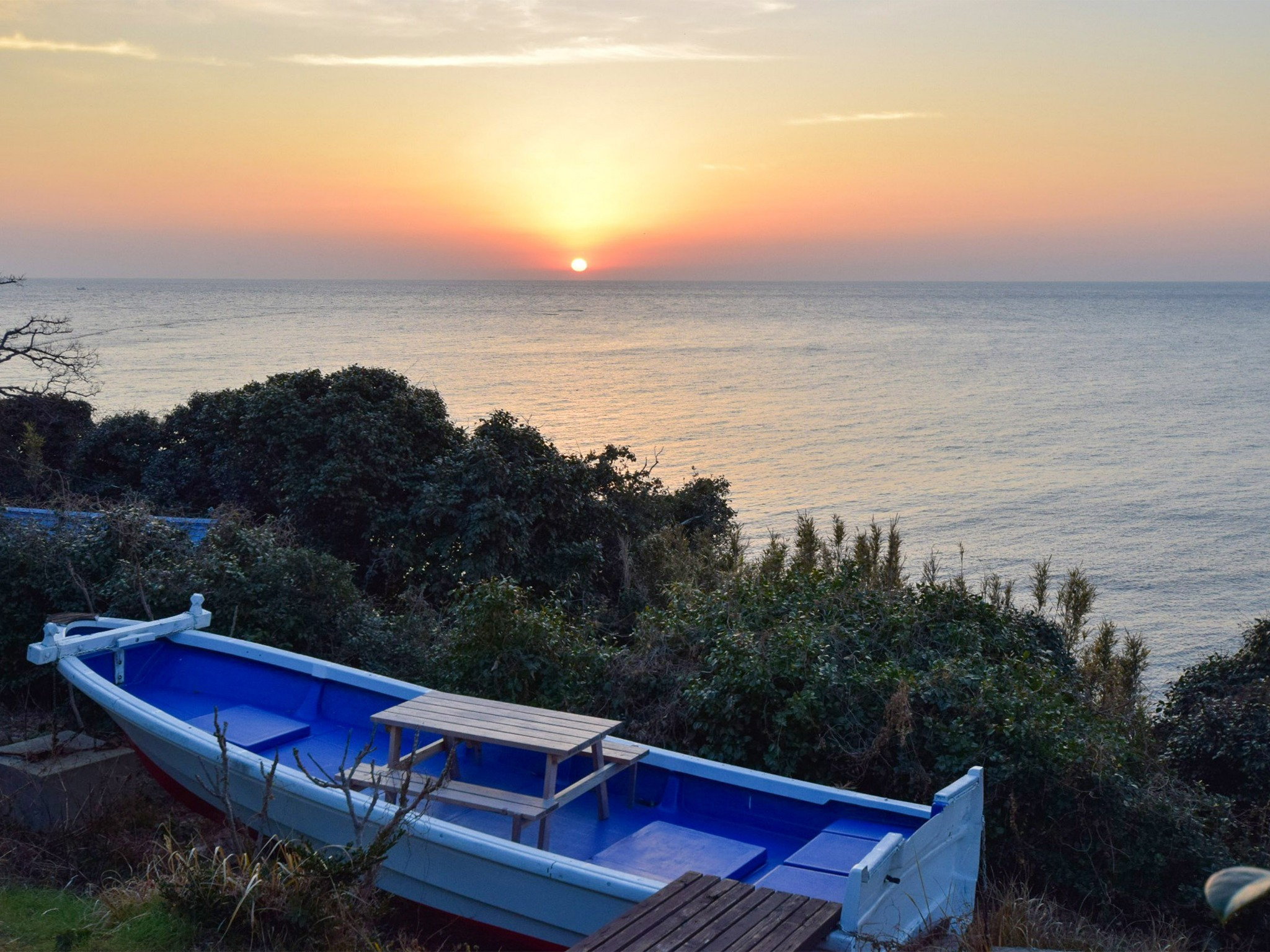 ・【景観】昇る朝陽を独り占めできるロケーション