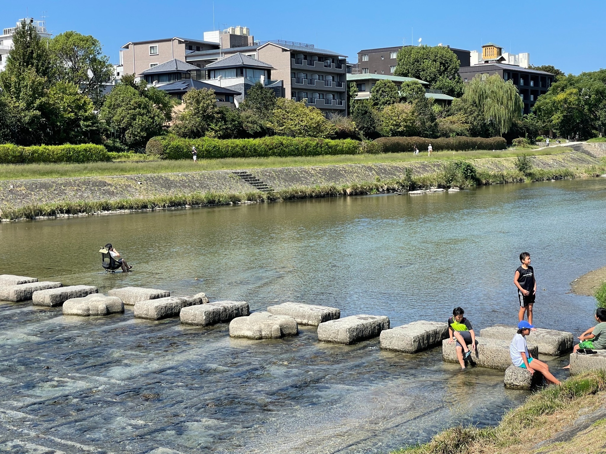 夏の鴨川