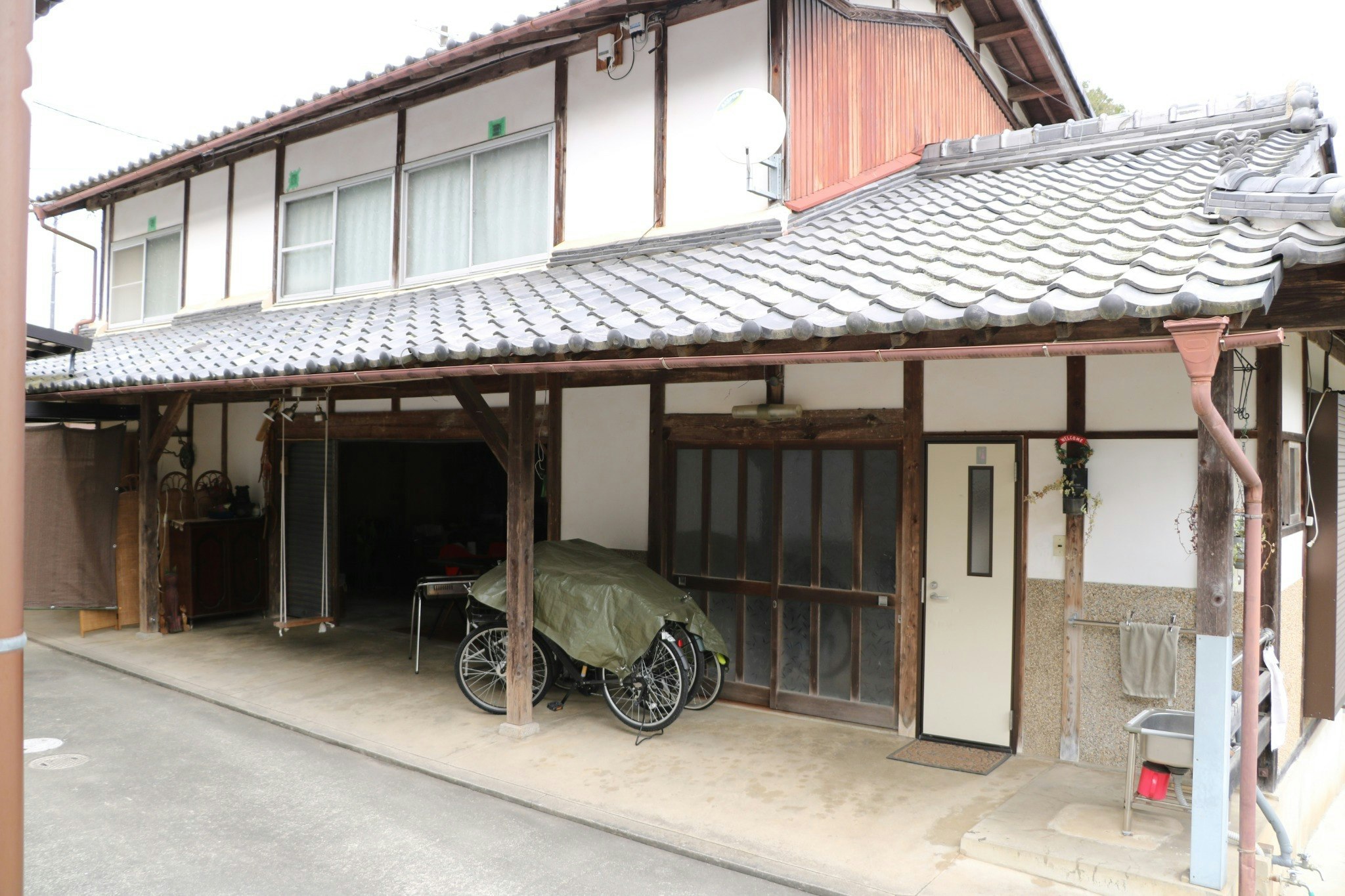  自然豊かな環境での一棟貸 バーベキュー専用   スペースあり 山羊がお出迎え