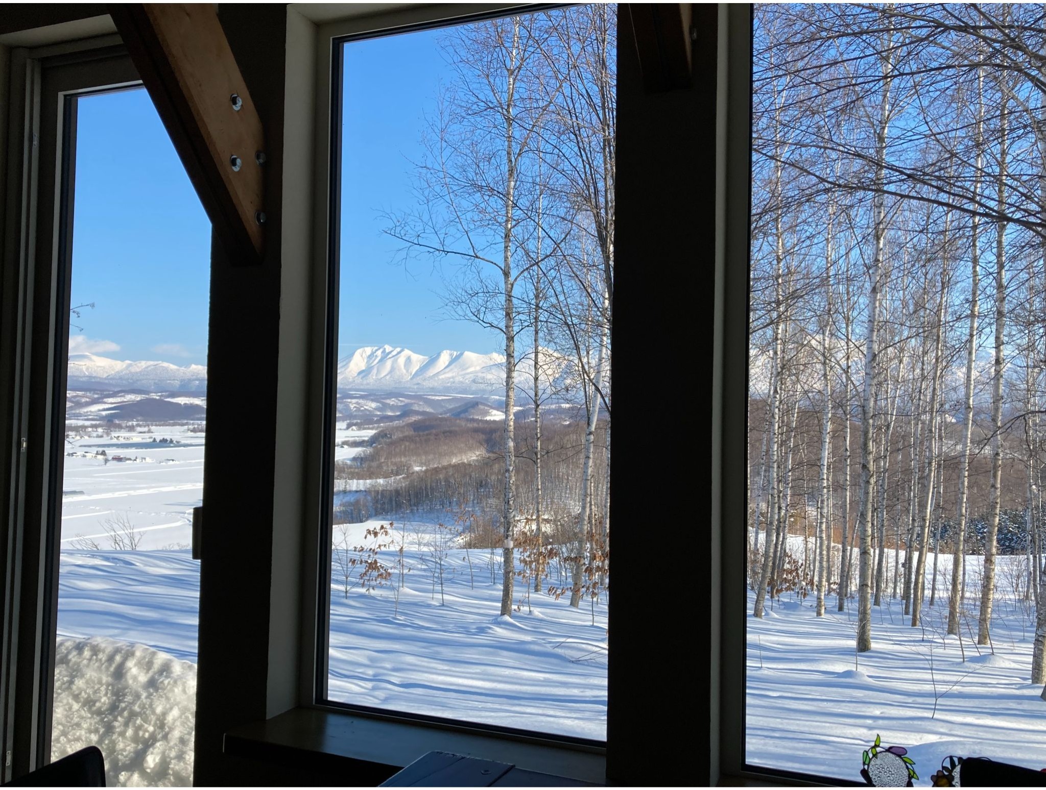 窓からの景色 冬