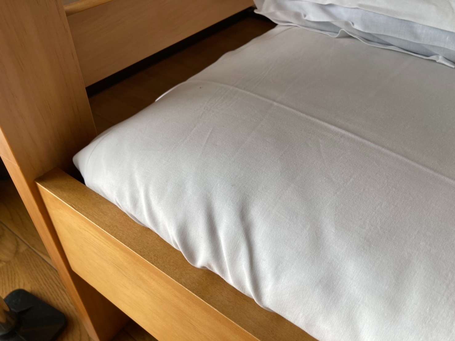 シーツは事前にセットさせていただいております。