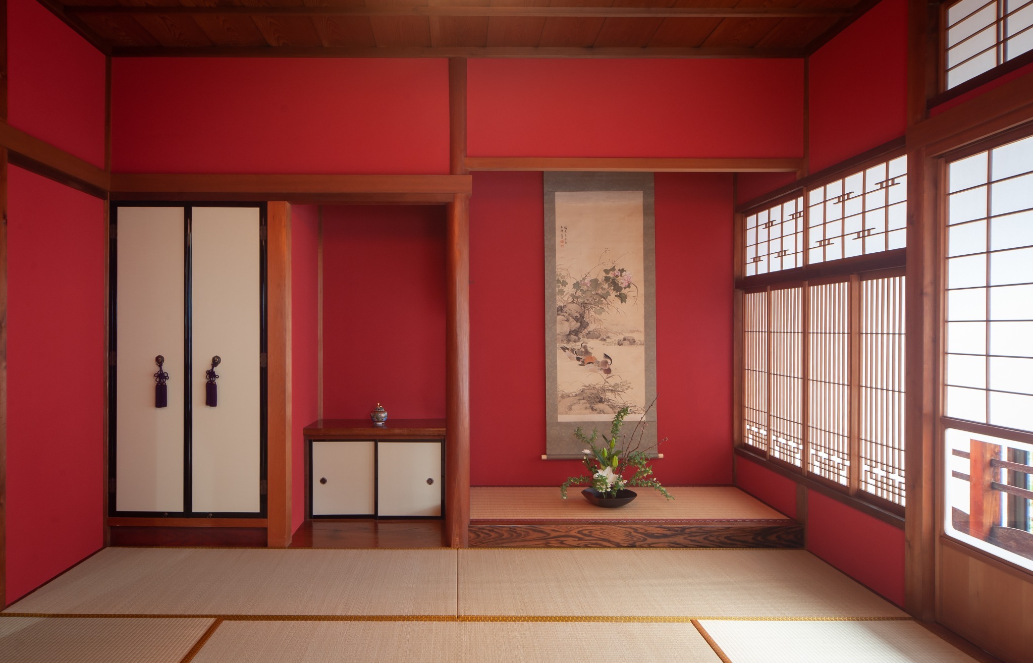 金沢の中心片町 坪庭と和室が魅力の宿 ゆったり広々140m2(寝室5部屋)