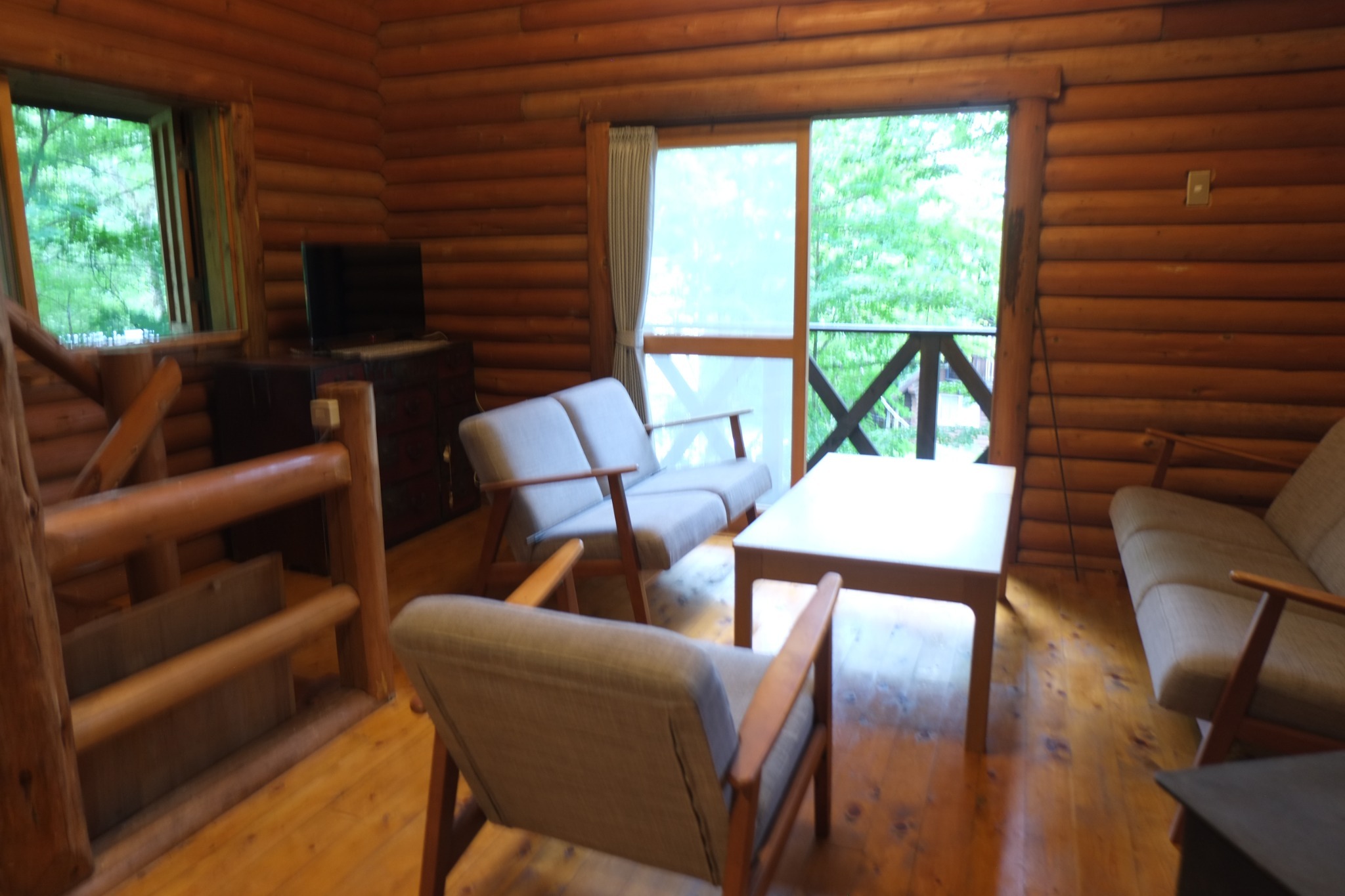 サウナ付貸別荘ログハウス『BROWN  LOG』/ VILLODGE  YAMANAKAKO のnull