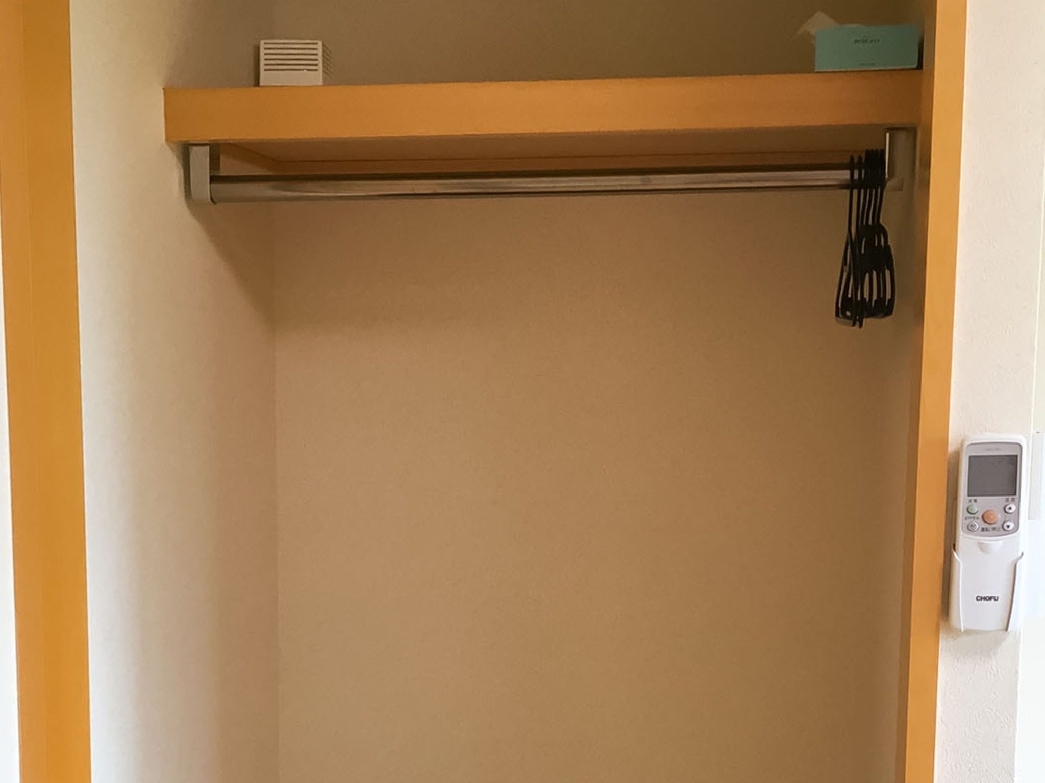 ・部屋/大きなクローゼットがあり、荷物がたくさんあっても安心です