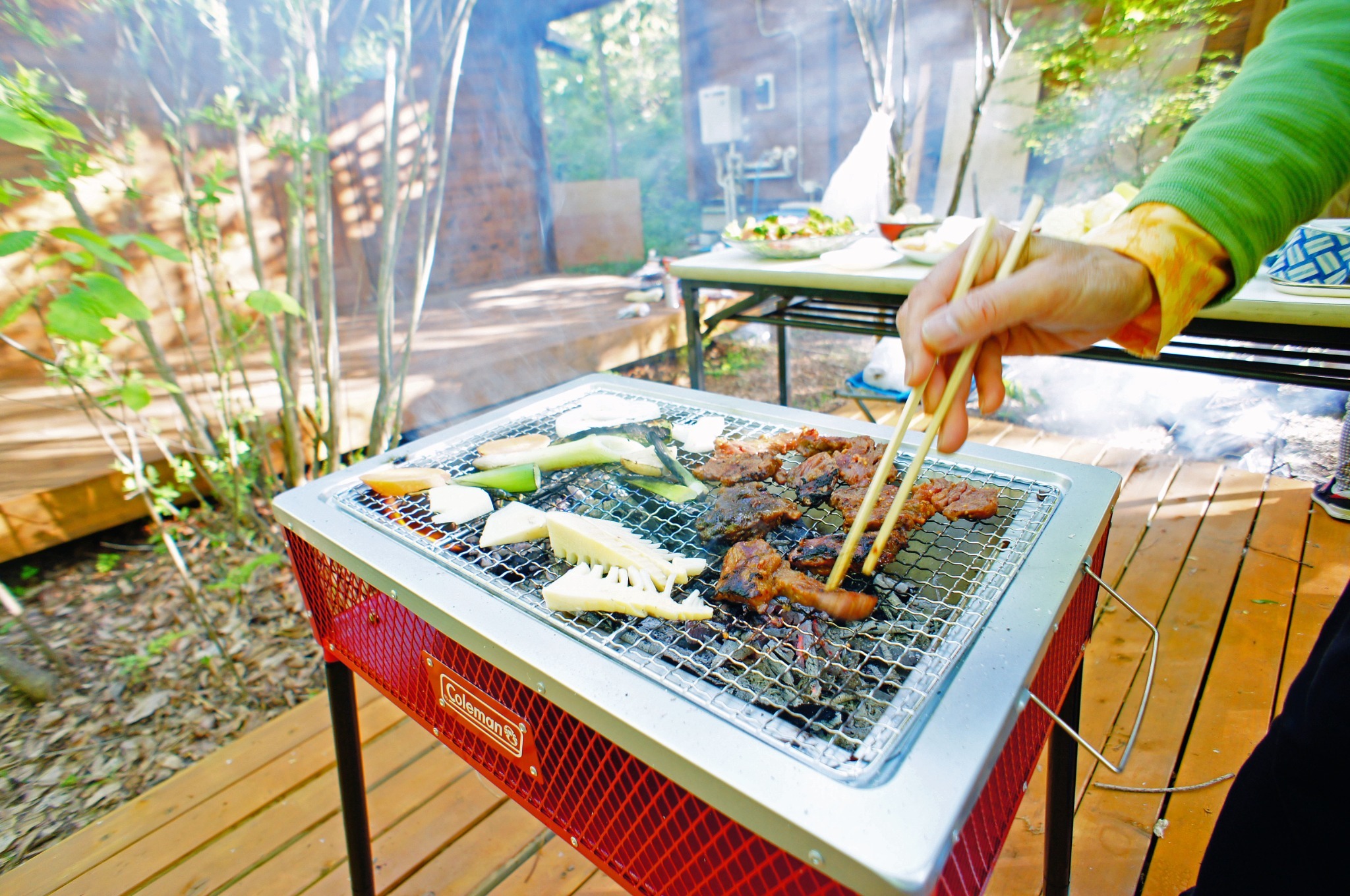 BBQコンロは無料貸出