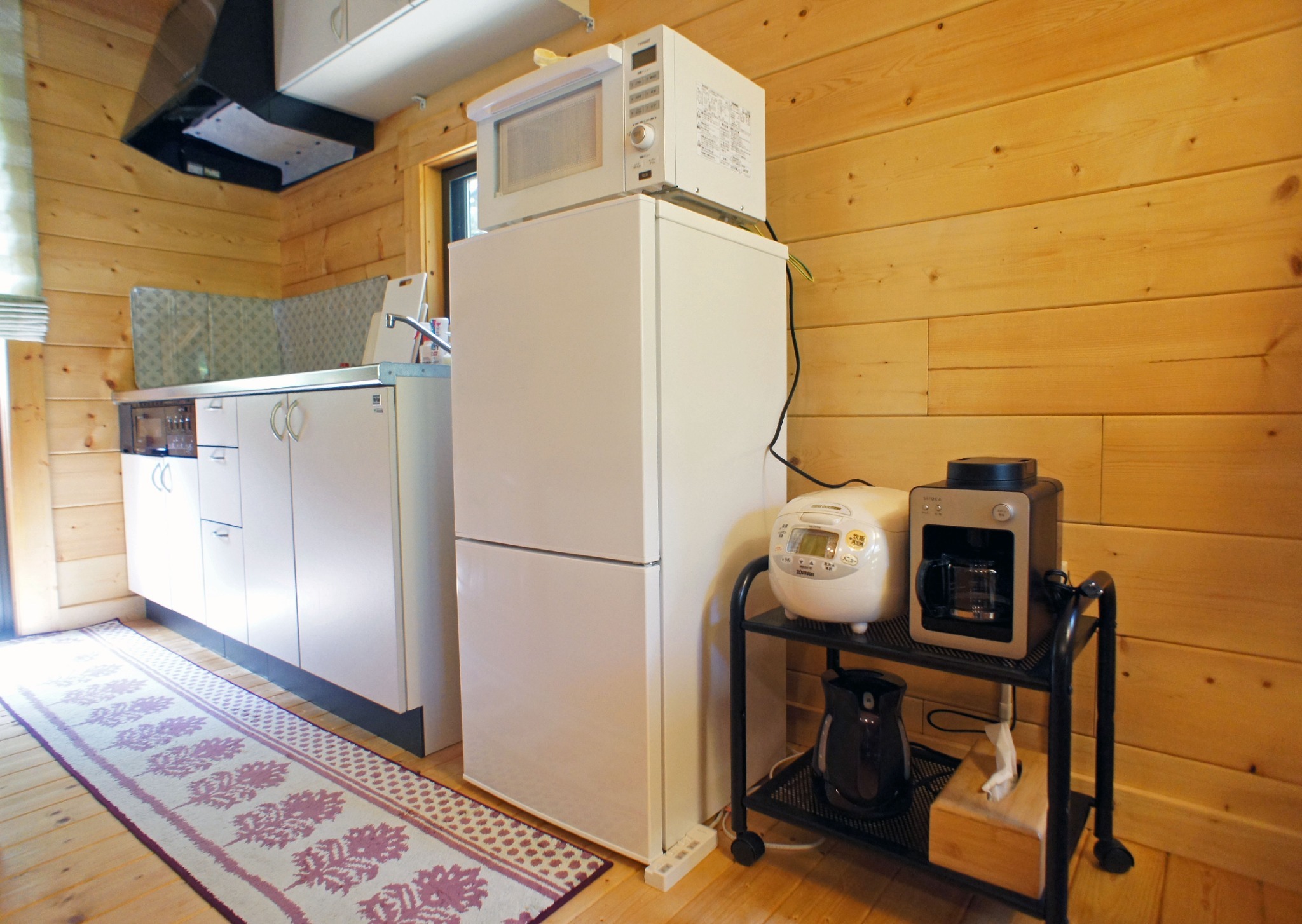 家電、コーヒーメーカーなど揃えております