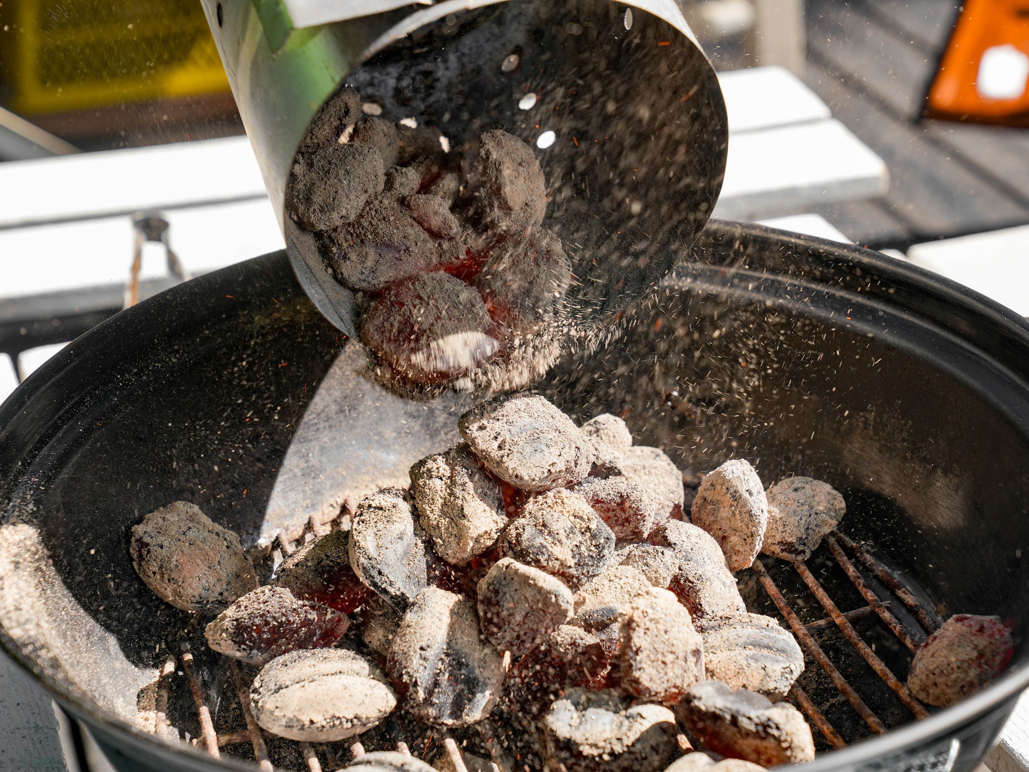 ・【BBQ(一例)】BBQ道具の持ち込み利用はお断りいたします。当施設のものをご利用ください