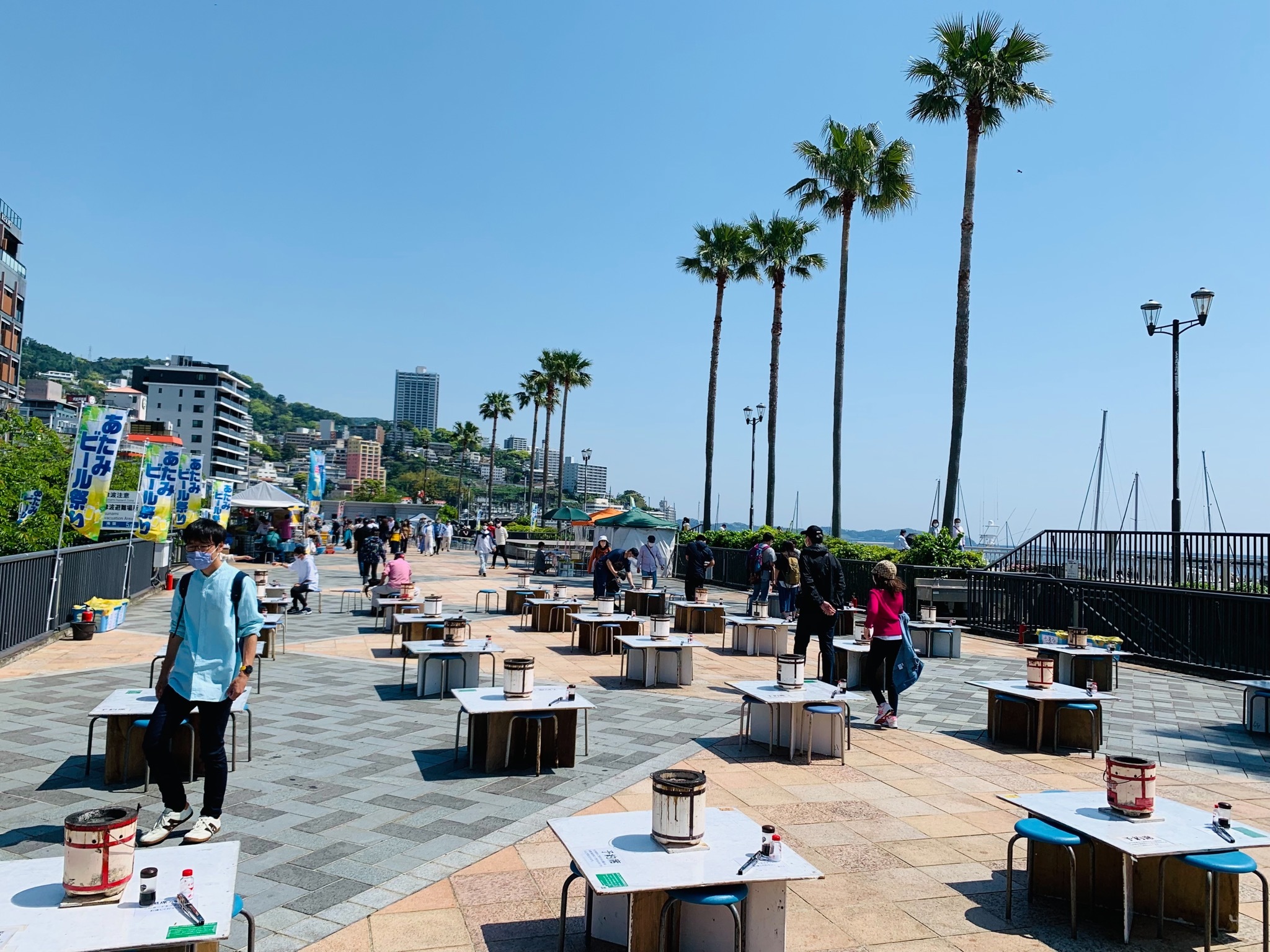 熱海の海、街並み、花火を一望できるヴィラ