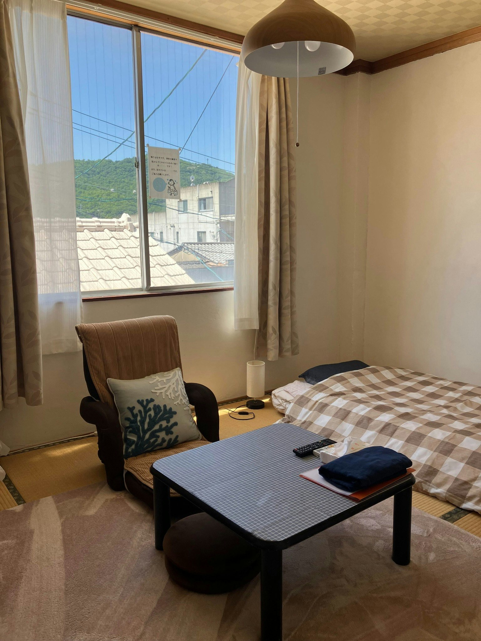 落ち着く和室。連泊の方にも好評です。