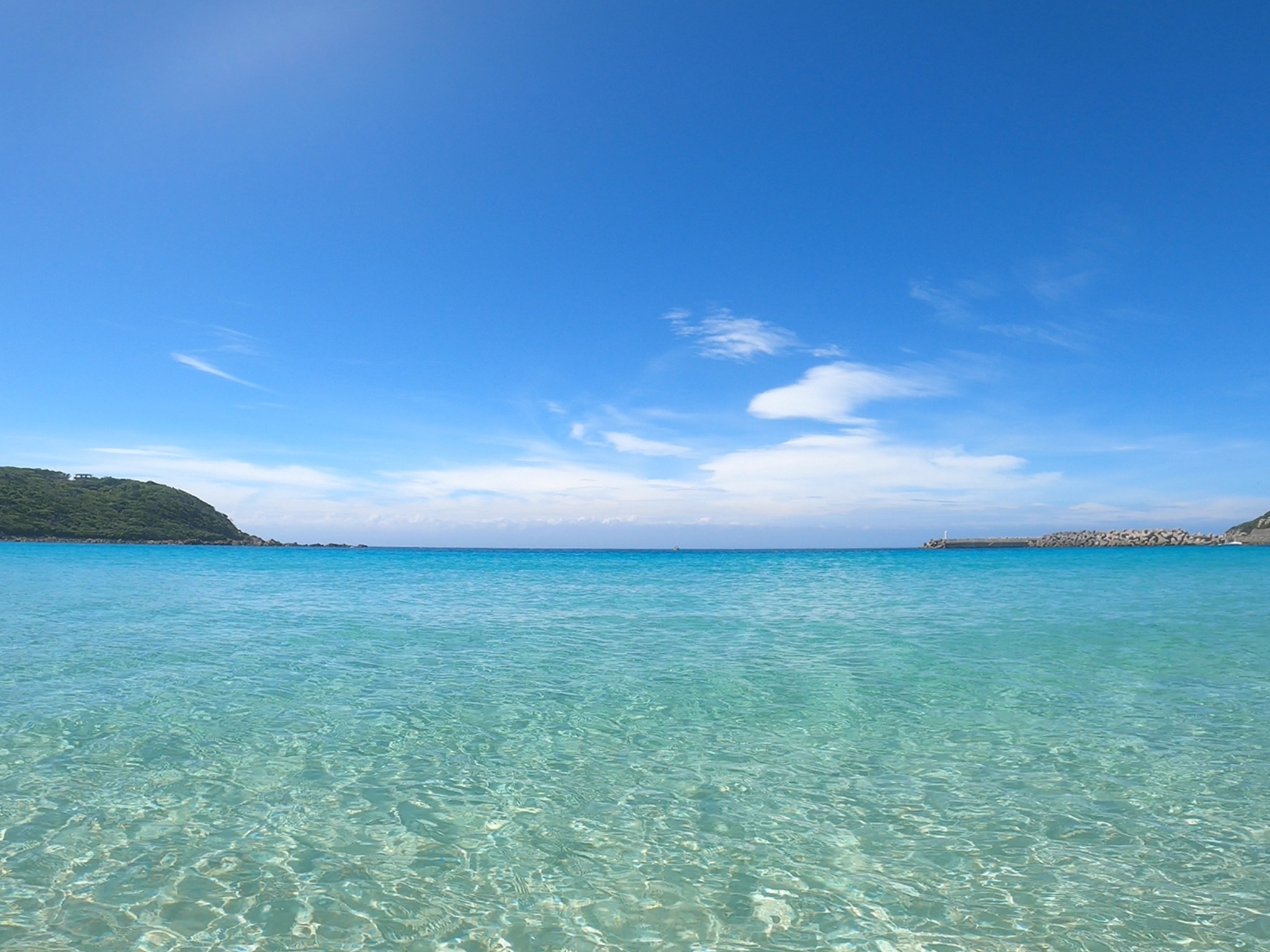 おすすめ!浦田海水浴場 -宿から車で約15分-   Beautiful beach near by.