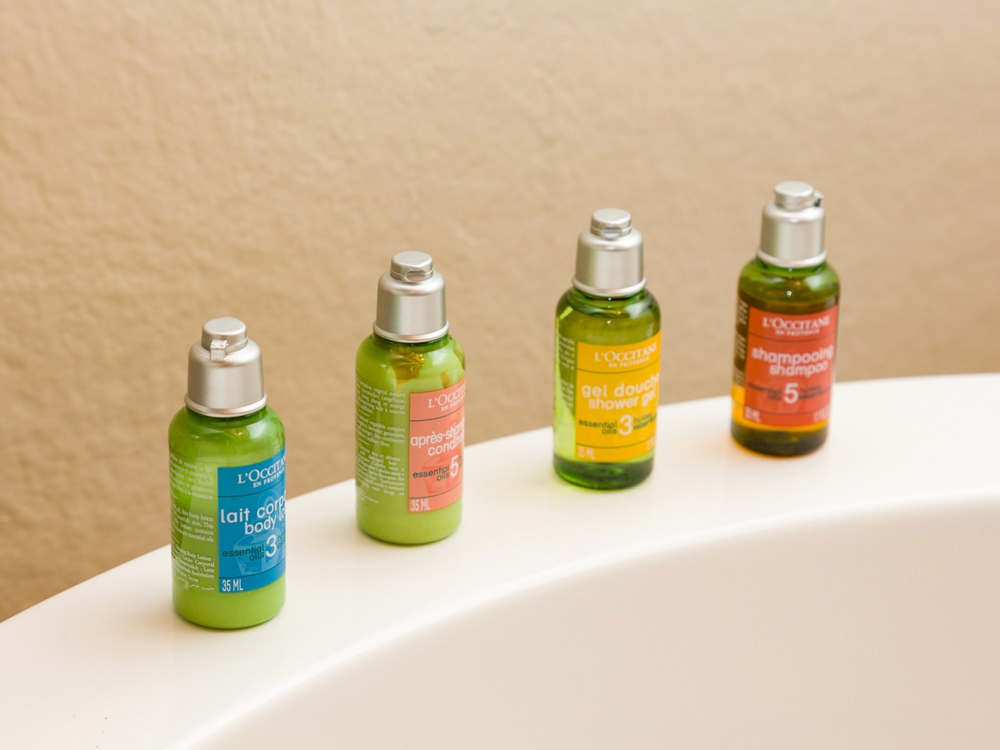 ・ロクシタンでワンランク上のバスタイムを(別料金でご用意)