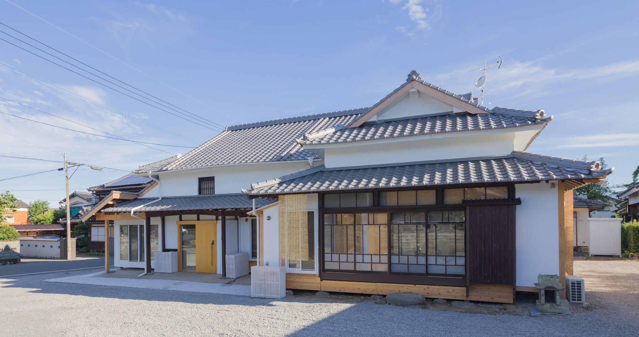 ・築142年の古民家を再生した古民家宿外観