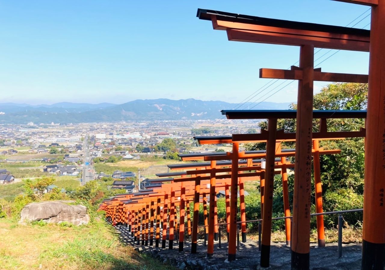 散歩でのんびり浮羽稲荷神社(観光スポット)