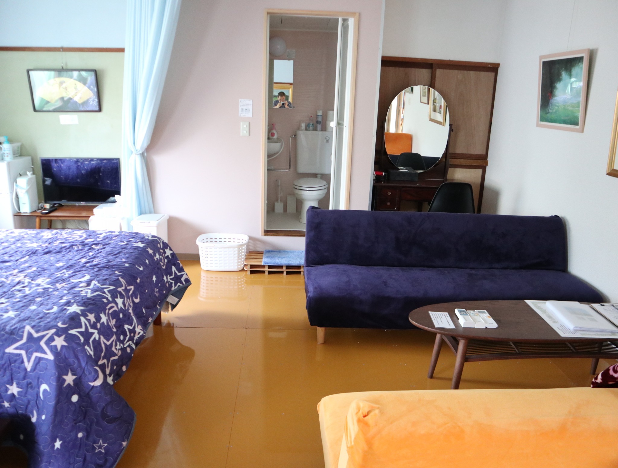 ペットさんと同室に泊まり一緒にお食事ができるペンション アルバ のnull