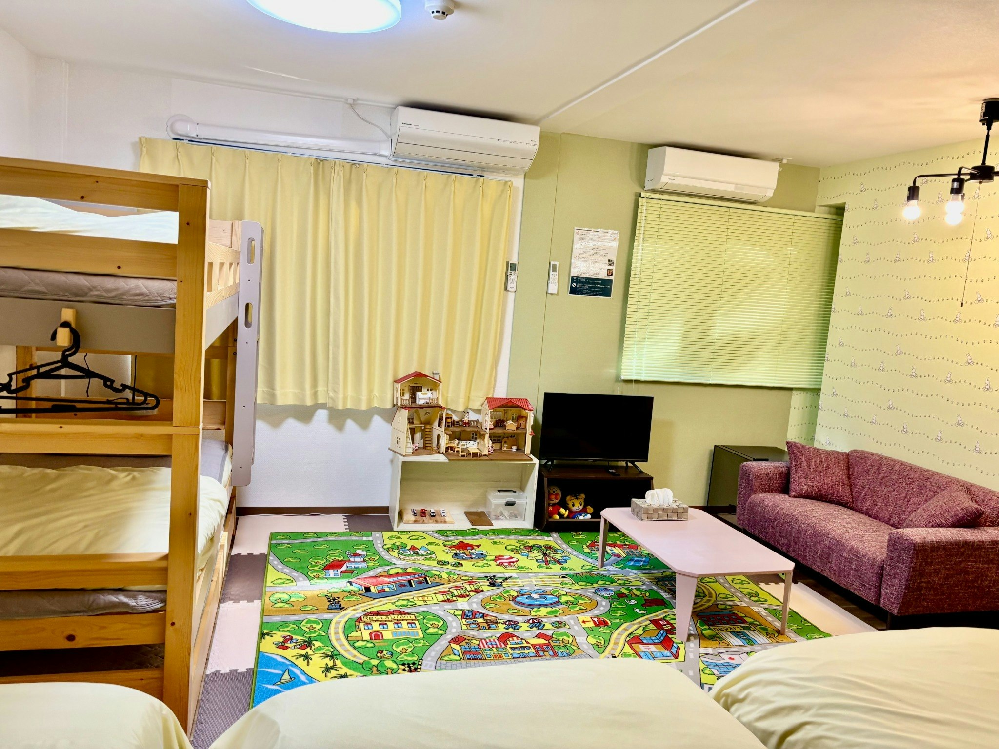 【5人部屋】(バス・トイレ付)