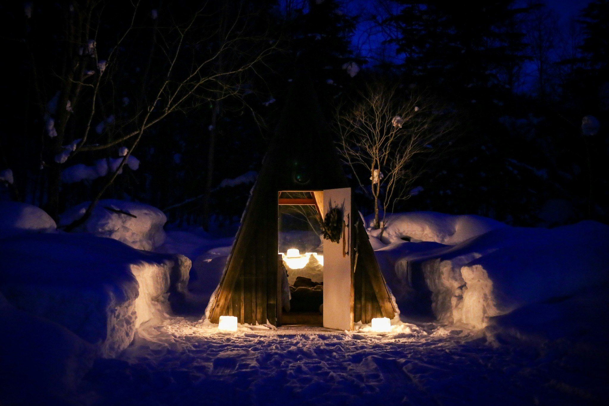 1日1組限定の1棟貸しオフグリッドキャビン