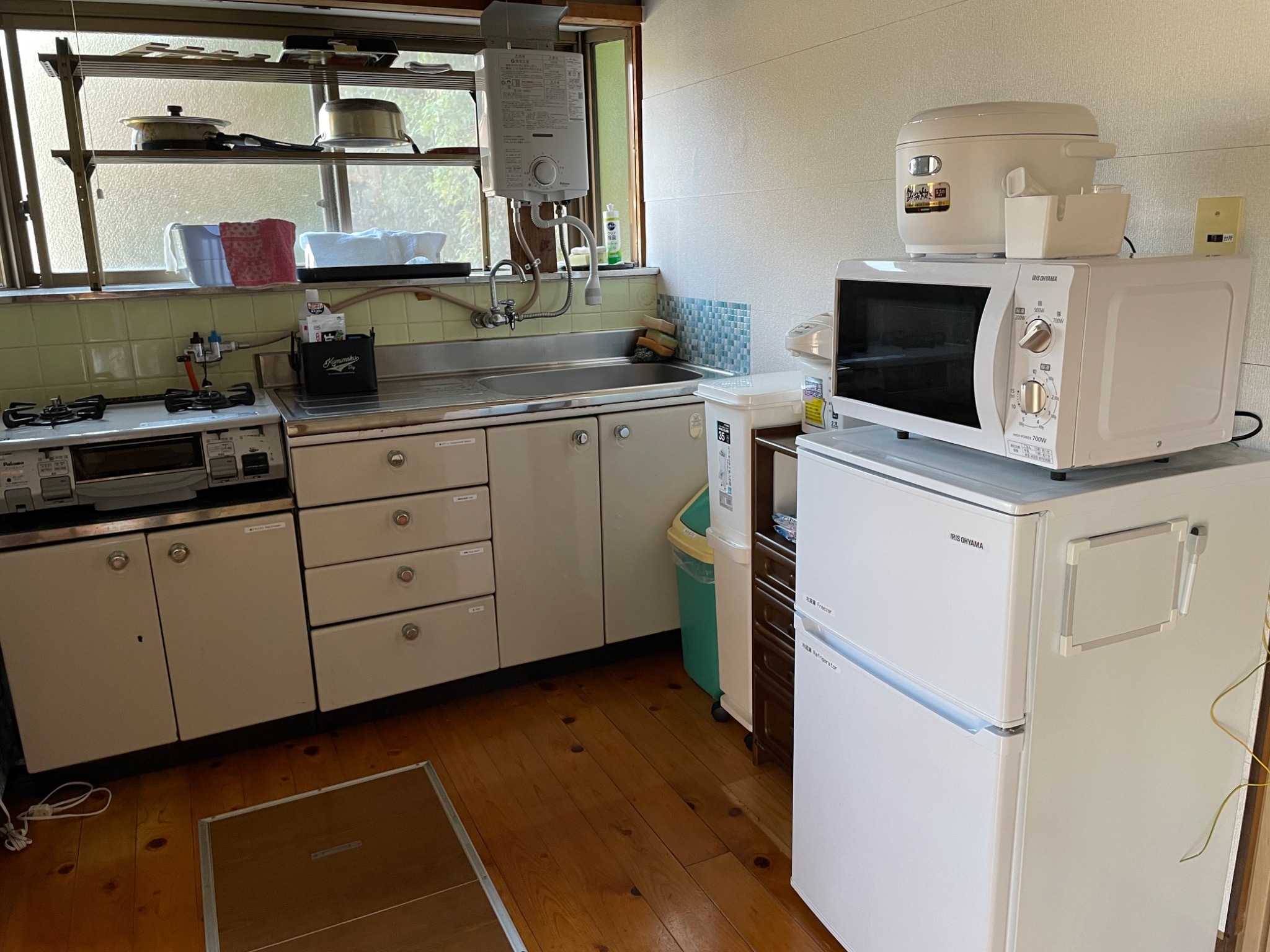 ガスコンロ付きキッチン